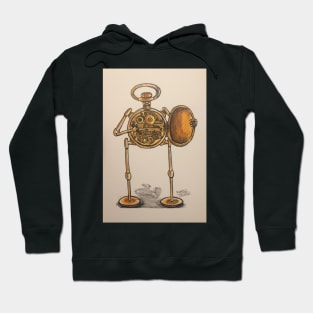 Pocket Watch Robot Hoodie